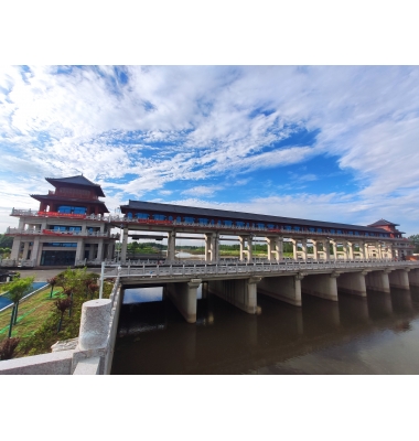 临沂市河东区汤河拦河闸工程完工